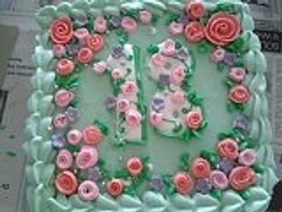 18th Birthday cake - Cake by Radhika