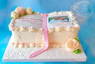 "Book" Communion cake - Cake by Beata Khoo