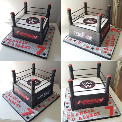 WWE birthday cake  - Cake by Klis Cakery