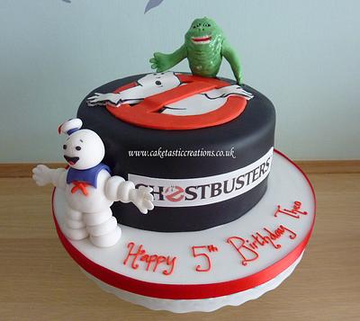 Ghostbusters Cake - Cake by Caketastic Creations