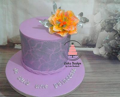 Je suis une princesse - Cake by Cake design by coin bonheur