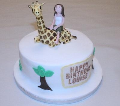 Giraffe cake - Cake by Sue