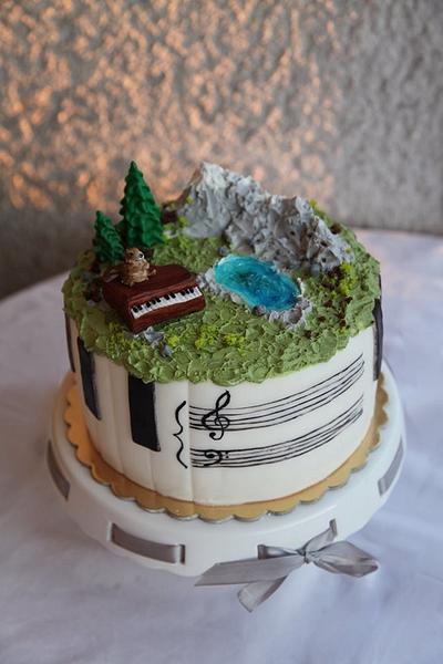  Tourism and music - Cake by Teriely 
