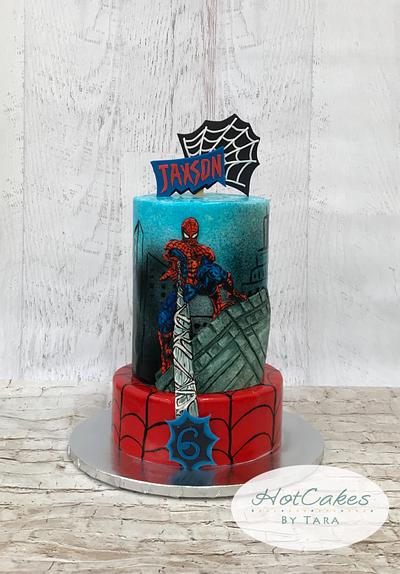 Spider-Man Birthday  - Cake by HotCakes by Tara