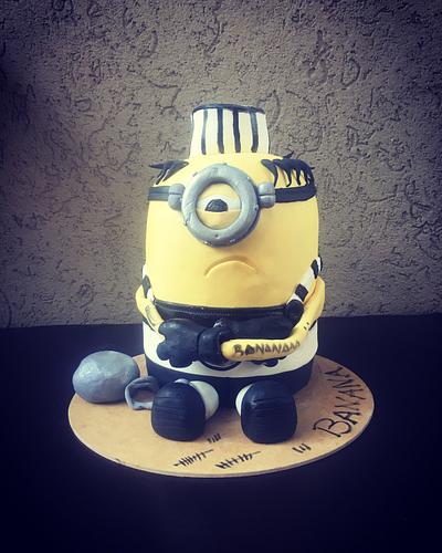 Minion cake - Cake by Chica PAstel