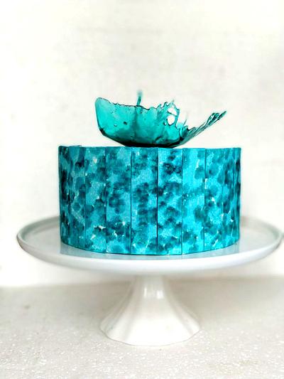 Turquoise Cake - Cake by Ritu S
