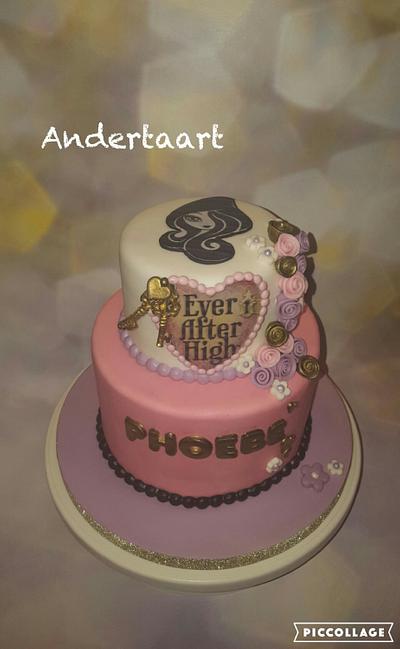 Cute little Ever after high cake - Cake by Anneke van Dam