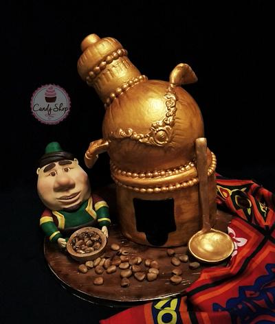 My contribution piece in Egyptian  - Cake by Dalia abo hegazy