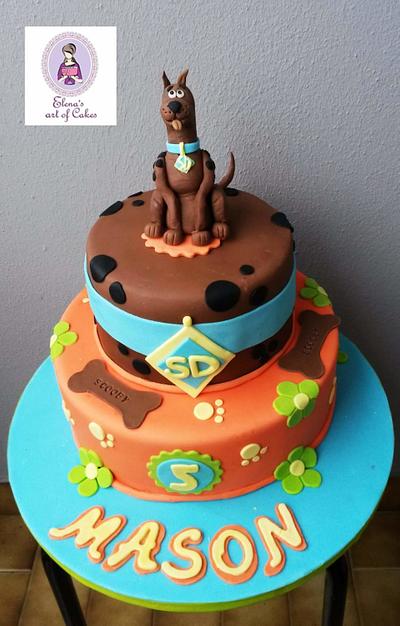 Scooby doo cake  - Cake by elenasartofcakes