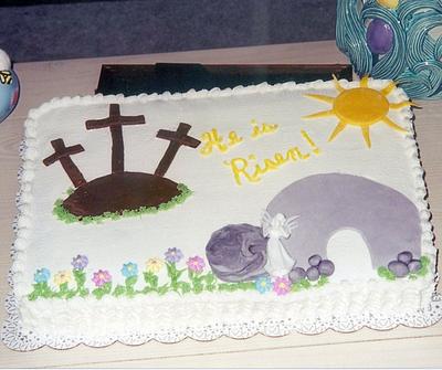 He Is Risen! - Cake by Julia 