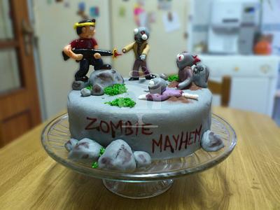 Zombie Mayhem - Cake by SayangManis
