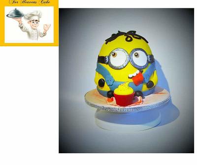 Minion - Cake by For Heavens Cake 