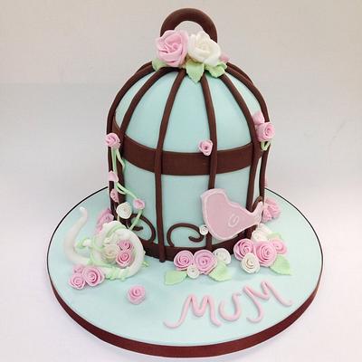 Birdcage Cake - Cake by Claire Lawrence