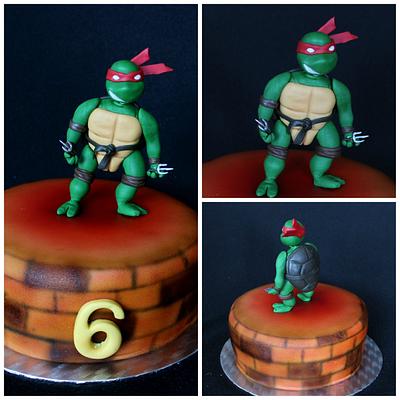 Ninja Turtles Raphael - Cake by Anka