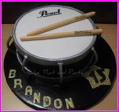 pearl drum cake  - Cake by yvonne