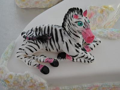 Zebra  - Cake by Beata Khoo