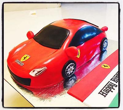 3D Ferrari Cake - Cake by PADMA V