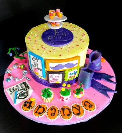 Cake for a teenage Artist  - Cake by CAKE RAGA