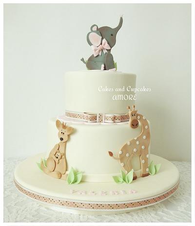 Baby Shower Cake - Cake by Tortas Amore