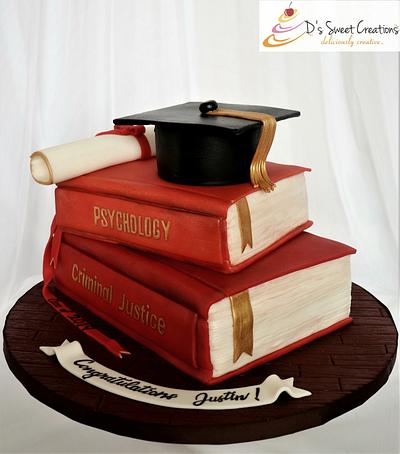 Graduation Cake!!!📚🎓📚 - Cake by Deepa
