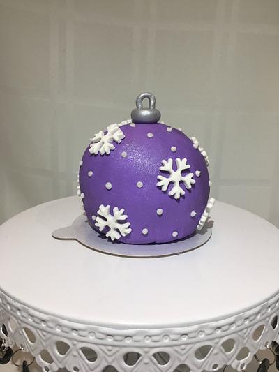 Bauble Cake - Cake by Brandy-The Icing & The Cake
