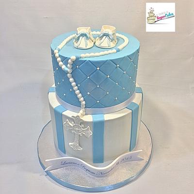 Baptism cake  - Cake by Mojo3799