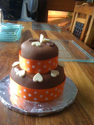 mini chocolate birthday cake - Cake by Love it cakes