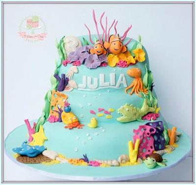 Under the sea - Cake by Jo Finlayson (Jo Takes the Cake)