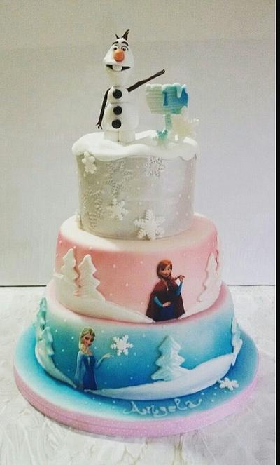 frozen cake - Cake by Simona