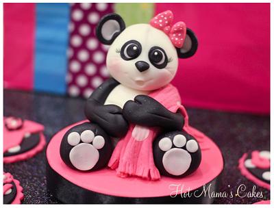 Pink Panda!  - Cake by Hot Mama's Cakes