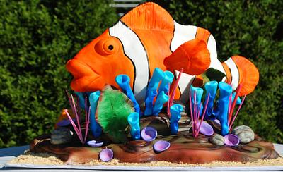Clown Fish Cake - Cake by Karen