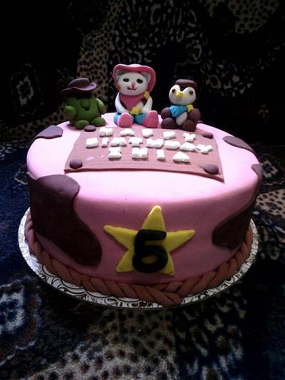 Sheriff Callie themed cake - Cake by susana reyes