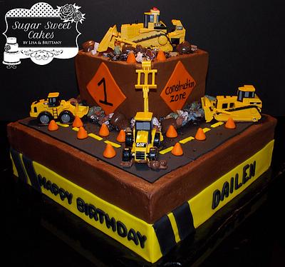 Construction Zone - Cake by Sugar Sweet Cakes