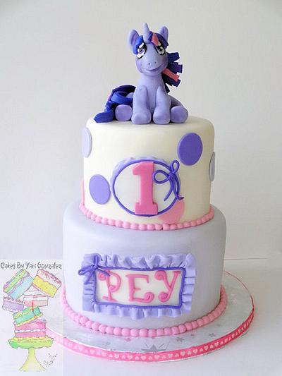 Twilight Sparkle My Little Pony Cake  - Cake by Yari 