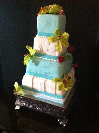 Wilton Cake Challenge Summer Weddings Winner - Cake by Teresa