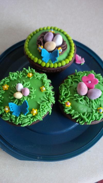 Easter cupcakes - Cake by Little C's Celebration Cakes