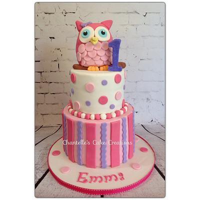 Hoot hoot owl - Cake by Chantelle's Cake Creations
