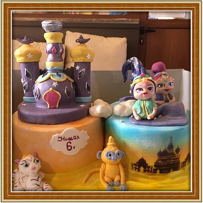 Shimmer and Shine cake - Cake by Doroty
