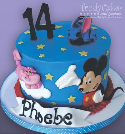 Mickey: Cat and Mouse - Cake by TrudyCakes