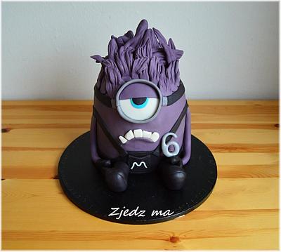 evil minion - Cake by zjedzma