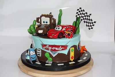 Disney Cars Cake - Cake by Sandy