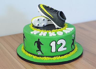 Football cake - Cake by Petia