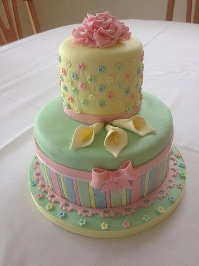 Pastels - Cake by Mrs Millie's