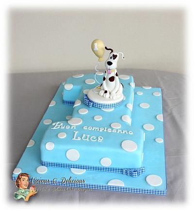 Luca's 1st cake - Cake by Sara Solimes Party solutions