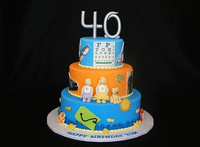 "This is my life" 40th Birthday Cake - Cake by Elisa Colon
