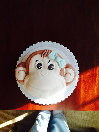 Monkey cake - Cake by Sweet Cookie Moon