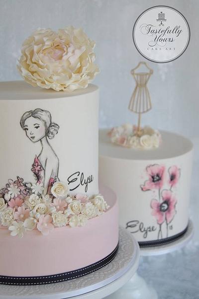 Pretty as a picture - Cake by Marianne: Tastefully Yours Cake Art 