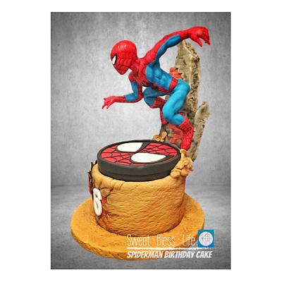  Spiderman Cake - Cake by Maggie Chan