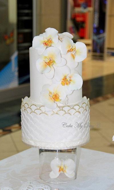 Sugar orchids (again :) ) - Cake by Cake My Day