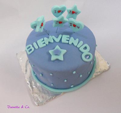 BIENVENIDO CAKE!! WELCOME CAKE!! - Cake by Karen de Perez